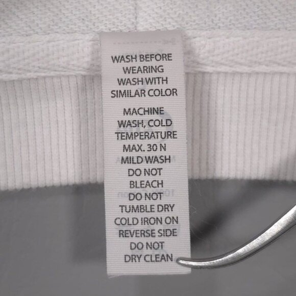 ZYIA Women's Heaven Hendrix Sweatshirt Pullover LARGE Crew Blue White Tie Dye - Picture 12 of 12